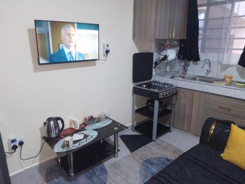 Cozy Studio in Nyeri ,Fast Wifi, Parking & Secure in Nyeri