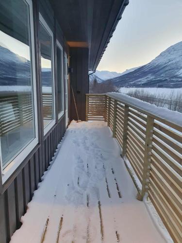 Balkons/terase, Villa Balsfjord Fjord & Mountain view in Nordkjosbotn