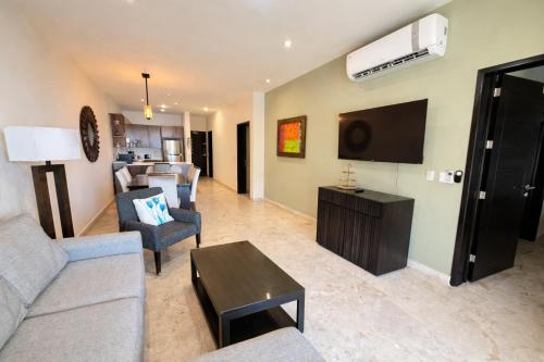 EL FARO 204 SURF two bedrooms apartment ocean front in Playa del Carmen, Mexico