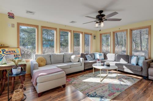Potomac River Haven w/ Private Beach, Dogs Welcome in Piney Point (MD)