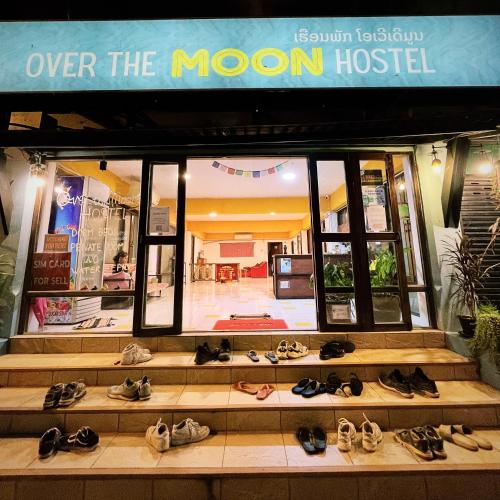 Exterior view of Over the Moon hostel