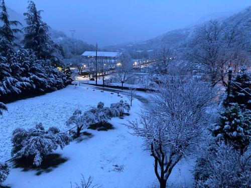 A szálláshely kívülről, El Cau de Cal Quimet in Rialp