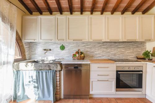مطبخ, Podere Cerreto in Creti