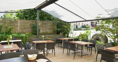 Erkély/terasz, Hotel Restaurant Klosterhof in Gutenzell-Hurbel