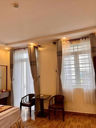 Balcony/terrace, HOANG ĐE motel in Chau Doc (An Giang)