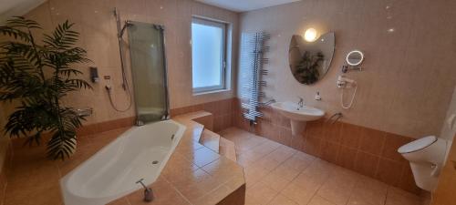 Fürdőszoba, Ferienwohnung Wille in Lünen