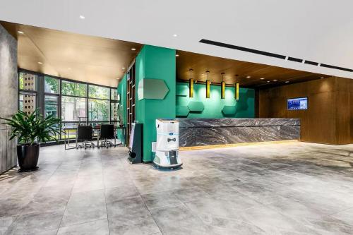 Lobby, 和颐至尊-西安锦业路神州数码科技园丈八四路地铁站店 in Greenland Exhibition Center
