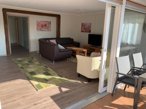 Große Ferienwohnung mit Balkon in Sankt Martin, Pfalz in Sankt Martin