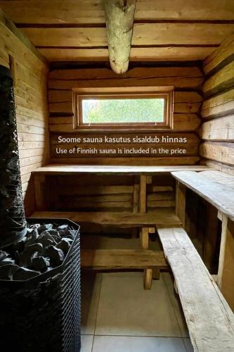 Paluküla Saunad saunahouse (Palukula Saunad saunahouse) in Joekula