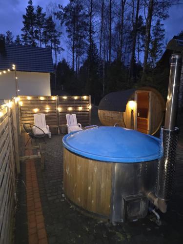 Domek Julia z banią ruską i sauną (Domek Julia z bania ruska i sauna) in Сулєжино
