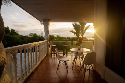 Balkons/terase, Puravidovo, ocean view, hill side in Pavones
