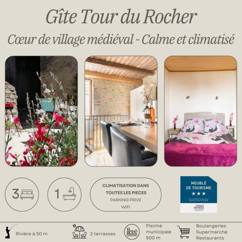 Gîte Tour du Rocher gîte à louer Luzech