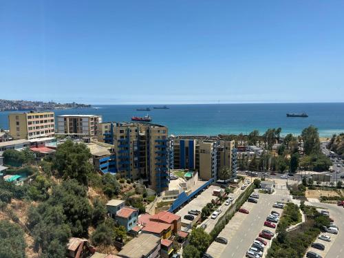 VISTALINDA Departamento con vista al mar en Valparaíso muy cerca de Viña del Mar