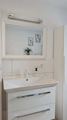 Bathroom, Wambacher Ferienwohnung in Schlangenbad