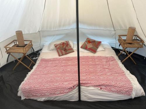 Camping a pasos de la playa