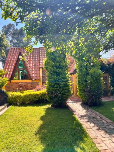 Cabaña acogedora Los Duraznos, cerca de Ubaté