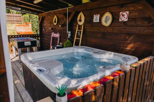 Peaceful countryside retreat with pool, hot tub & sauna in Donji Koncovcak