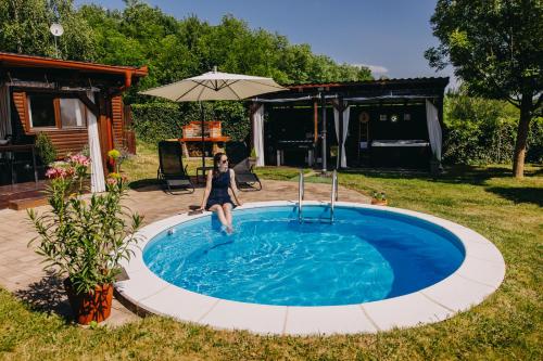 Peaceful countryside retreat with pool, hot tub & sauna in Donji Koncovcak