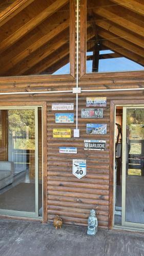 Balkons/terase, Cabaña Palafito (Cabana Palafito) in Coelemu