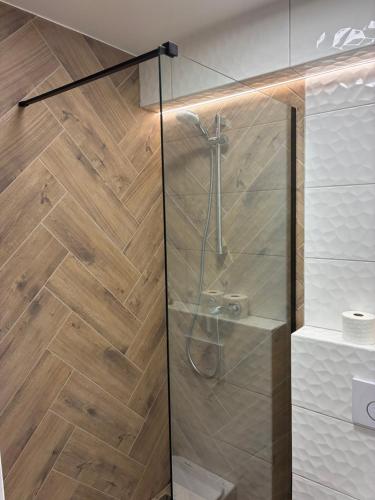 Душ, Apartament przy Zamku in Штум