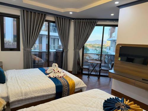 판랑 - 탑참 (닌투언) Gu Boutique Hotel - Central Phan Rang 호텔 스위트룸