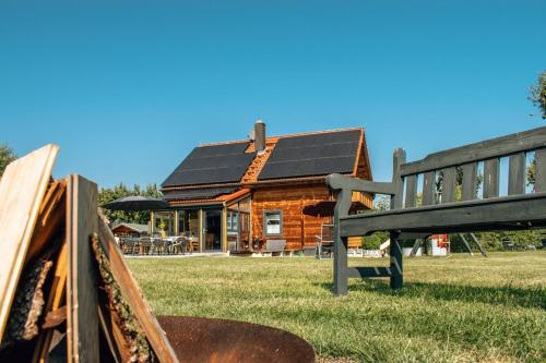 Aed, Ferienholzhaus Füßmann im Ahorntal (Ferienholzhaus Fußmann im Ahorntal) in Ahorntal