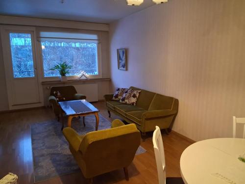 Shared lounge/TV area, Rehoboth Apartment in Valkeakoski