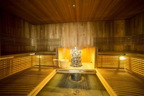 Sauna, La Résidence des Trois Couronnes (La Residence des Trois Couronnes) in Vevey City Center