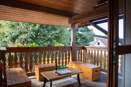 Erkély/terasz, Escapade a la ferme in Horbourg-Wihr