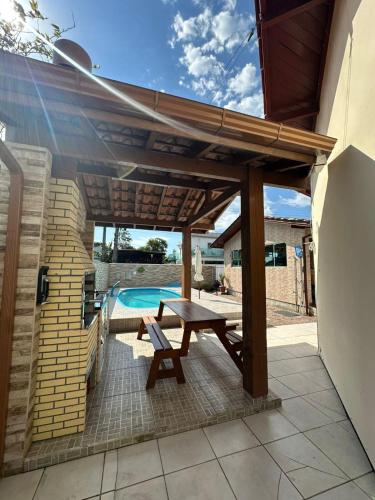 Casa 3 quartos, 3 banheiro - com piscina, quiosque in São João do Rio Vermelho