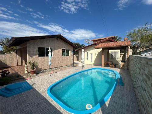 Casa 3 quartos, 3 banheiro - com piscina, quiosque in São João do Rio Vermelho