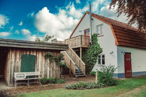 Viesnīcas āriene, Ferienwohnung Ausblick in Suderbrarup