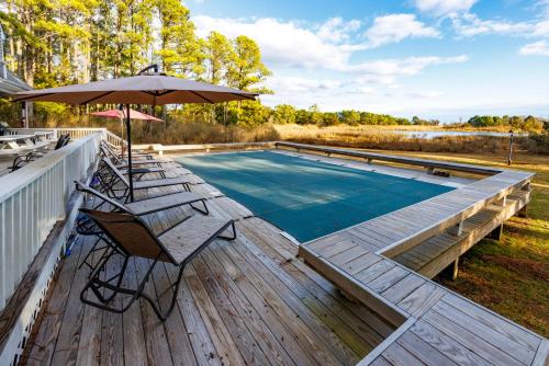 Vistas, Very Private and Spacious Waterfront Family House in Cambridge (MD)
