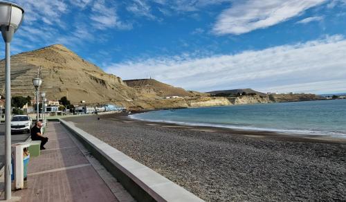 Beach, Departamento 9 de Julio in Comodoro Rivadavia