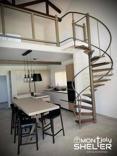 廚房, MONTjoly SHELtER - Coliving Art & Design in 雷米爾蒙喬利