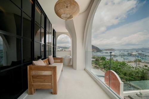 발코니/테라스, Oh!Julia Hotel Komodo in 라부안 바조