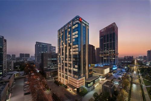 Exterior view, Xi'an Marriott Hotel High-Tech Zone in Greenland Exhibition Center