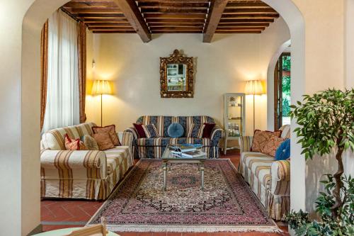 Közös társalgó / TV, Villa Colombai in Castelfranco Di Sotto