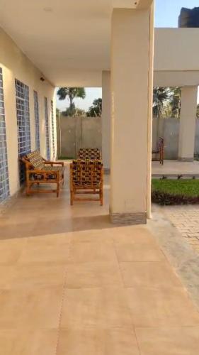 Terraza/balcón, Palm Breeze Villa in Gunjur