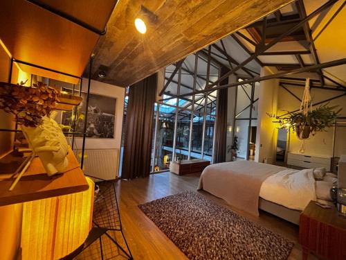 Stylish Loft with Industrial Charm in Kortenberg