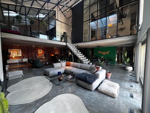 Stylish Loft with Industrial Charm in Kortenberg