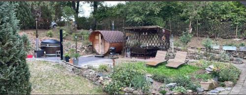 Ferienhaus Vogtland mit Sauna und Hot Tub in Weischlitz, Deutschland