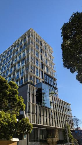 Exterior view, Domain House Executive in South Melbourne