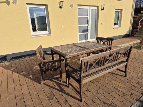 Balcony/terrace, Ferienwohnung - ZeitRaum in Gemunden