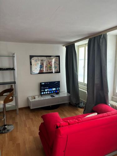 Cooles Apartment an der Kathedrale in Fribourg City Center