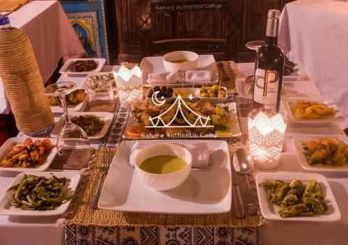 Ravintola, Sahara Authentic Camp in Merzouga