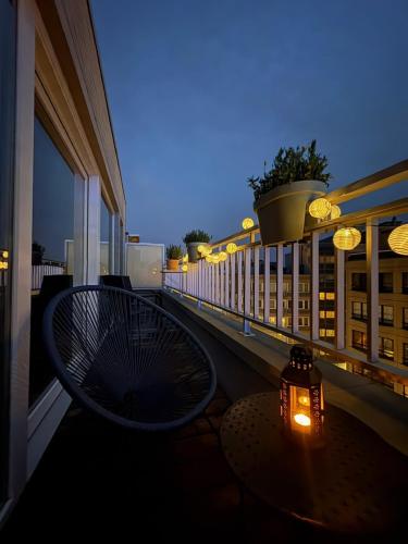 Cosy Penthouse with balcony in city center - Location saisonnière - Ostende