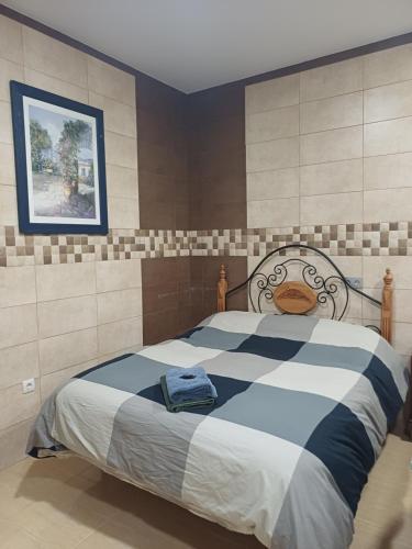 Bed, Monte Campo Olivos Studio in Alhaurin de la Torre