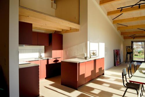 廚房, DAS SILO - Neue Ferienwohnungen und Seminarräume, eröffnet März 2026 (DAS SILO - Neue Ferienwohnungen und Seminarraume, eroffnet Marz 2026) in 弗倫登貝格 /魯爾