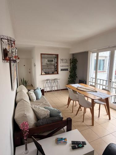 Departamento céntrico con terraza en Mar del Plata